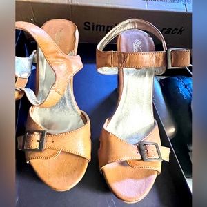 Wanted strappy sandals 8.5